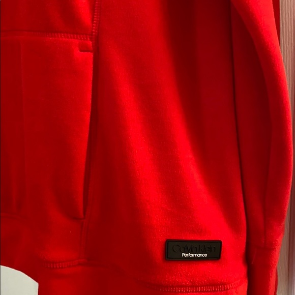 CALVIN KLEIN PERFORMANCE WOMENS FLEECE SWEATSHIRT - Picture 4 of 5